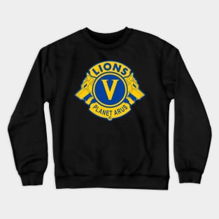 Lion Team Club 80's Robot Mecha Cartoon Crewneck Sweatshirt